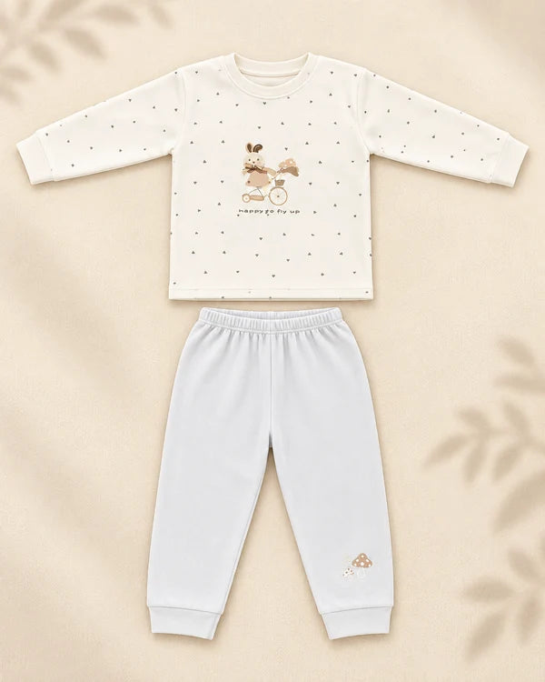 Winter Night Suit - Pearl Bunny - C8