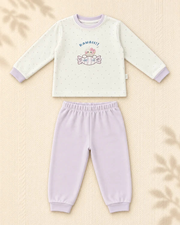 Winter Night Suit - Lilac Candy - C11