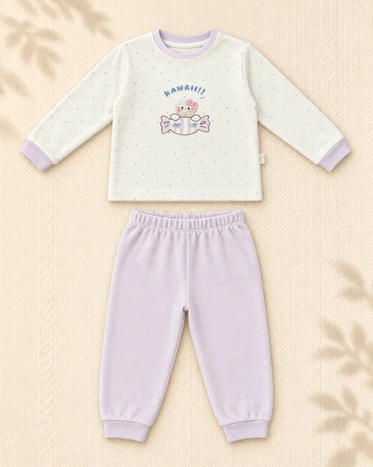 Winter Night Suit - Lilac Candy - C11