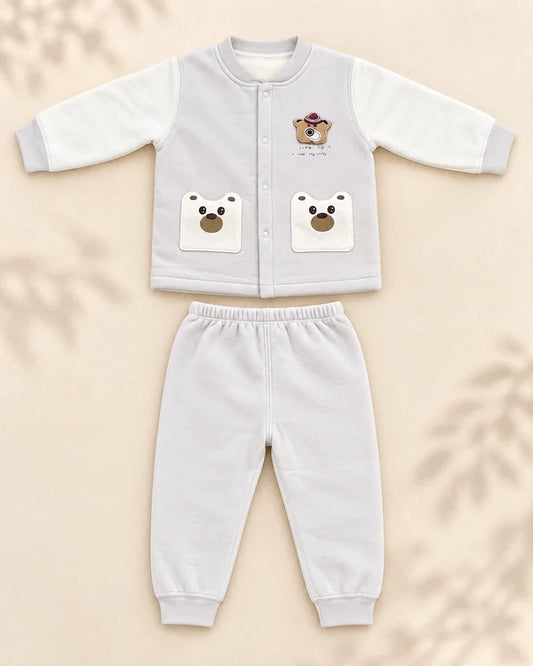 Winter Night Suit - Pearl Pocket Bear - C16