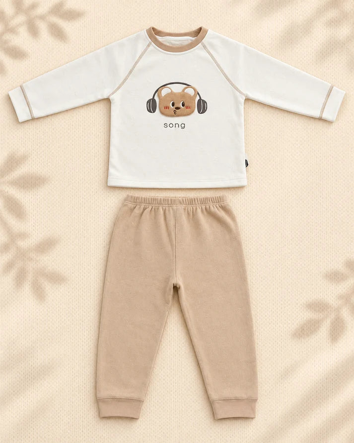 Winter Night Suit - Sand DJ Bear - C6