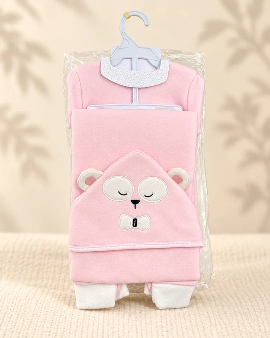 8 Pieces Fleece Starter Set - MM58 - Pink