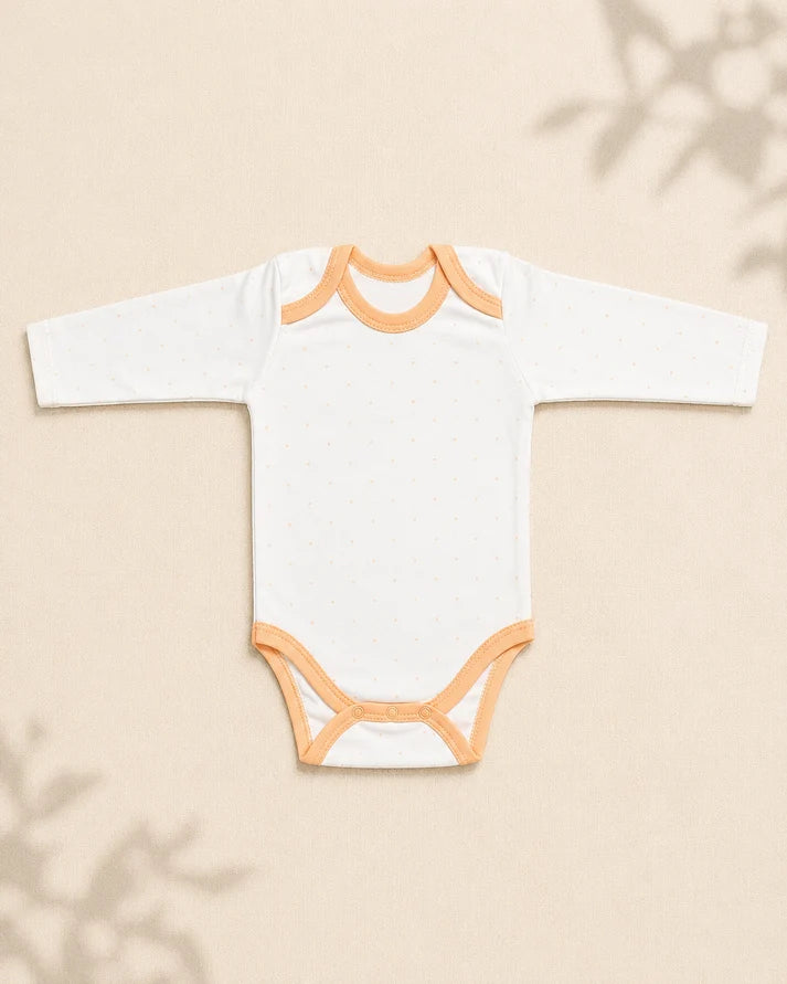 Pack of 3 Full Sleeve Bodysuits - Bear & Bow - 005
